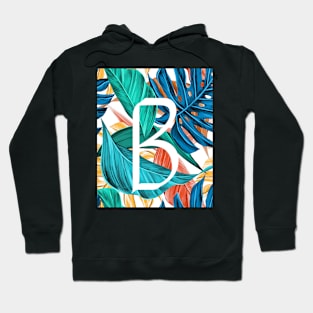 Tropical Alphabet “B” Hoodie